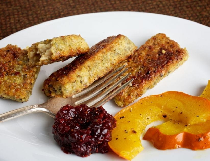 Pumpkin-Seed-Crusted Tempeh