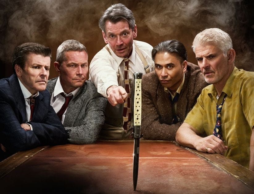 The cast of Twelve Angry Men