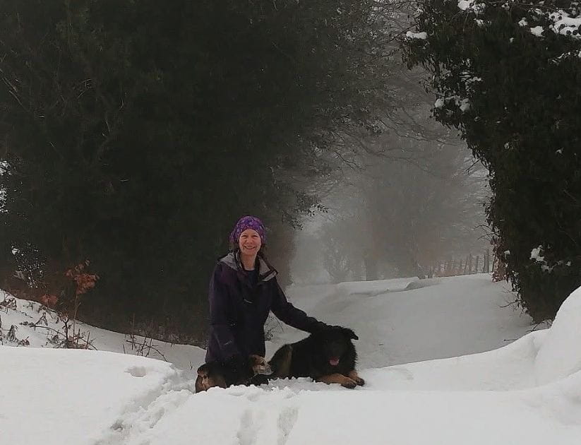 Phillipa Cherryson outside in the mountains