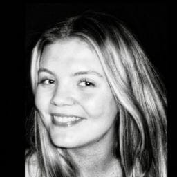 Ella Dorman looking at the camera
