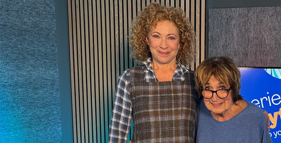 Alex Kingston and Jenni Murray on the Experience is Everything podcast
