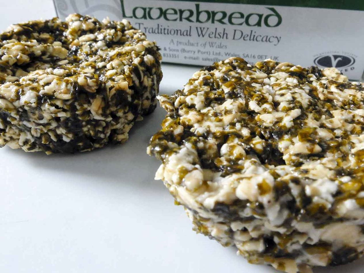 Laverbread breakfast patties