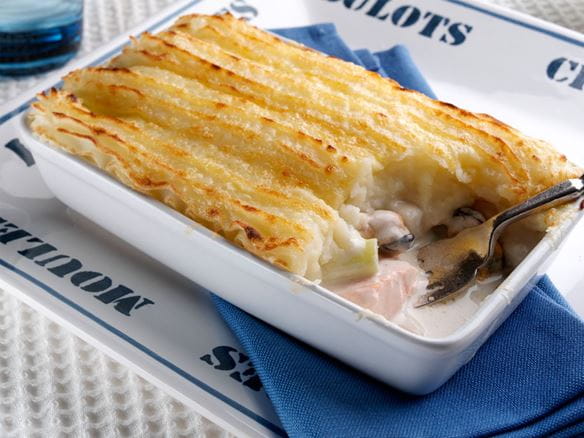 Classic fish pie