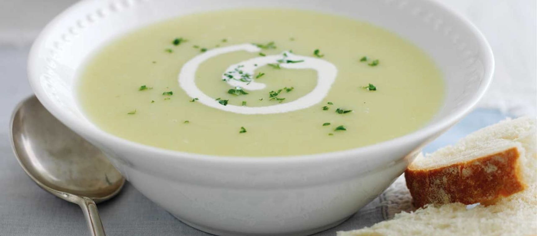 Mary Berry's leek and potato soup