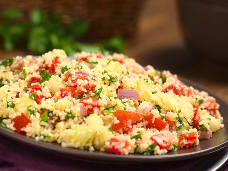 Cooked couscous