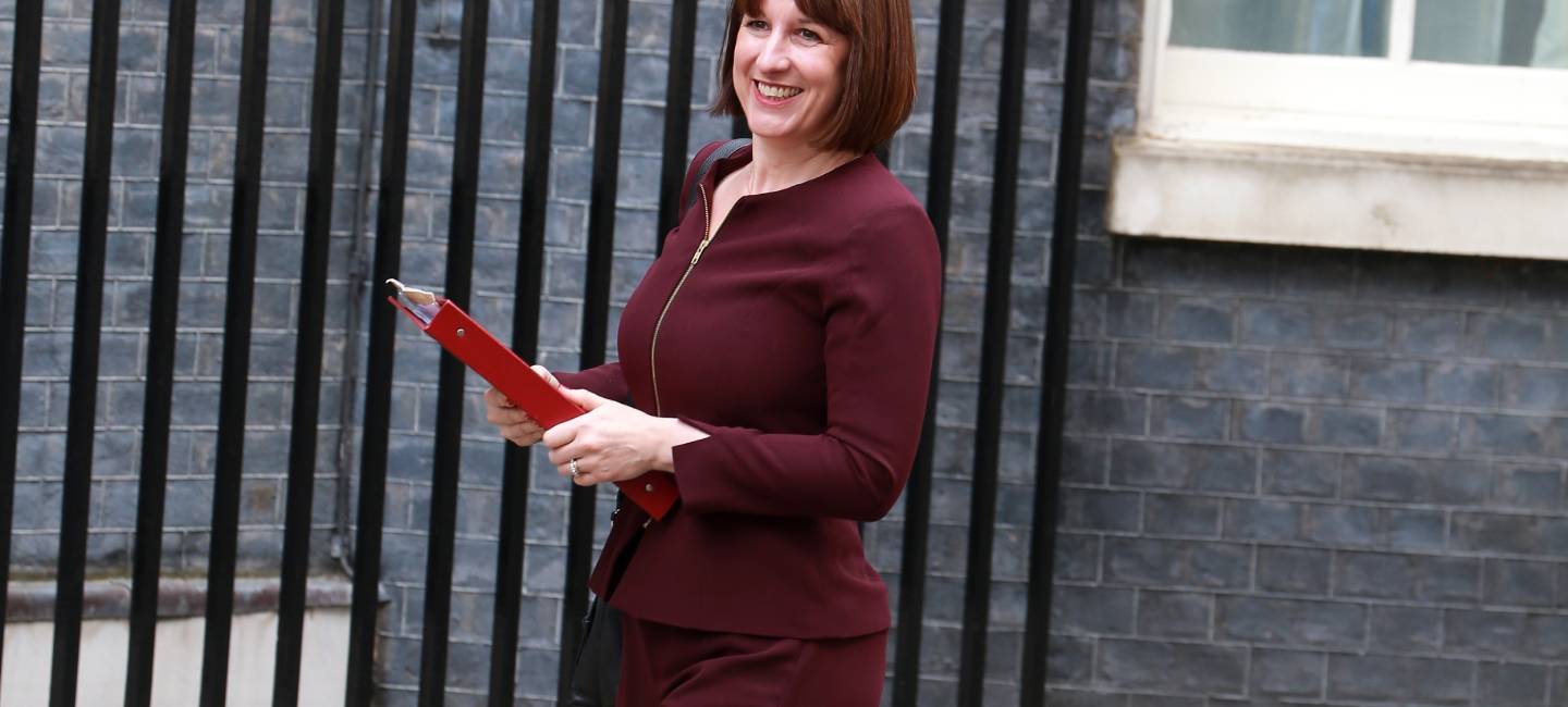 Chancellor of the Exchequer Rachel Reeves arrives at Number 10 Downing street 