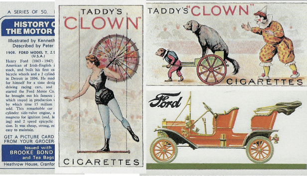 A cigarette card